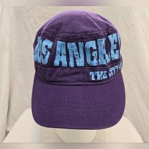 Robin Ruth Los Angeles Military Style Cap  Adjustable Strapback Cotton